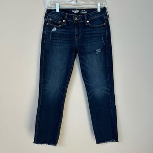 Juniors Denizen from Levi’s low-rise straight jeans in size 3-W26